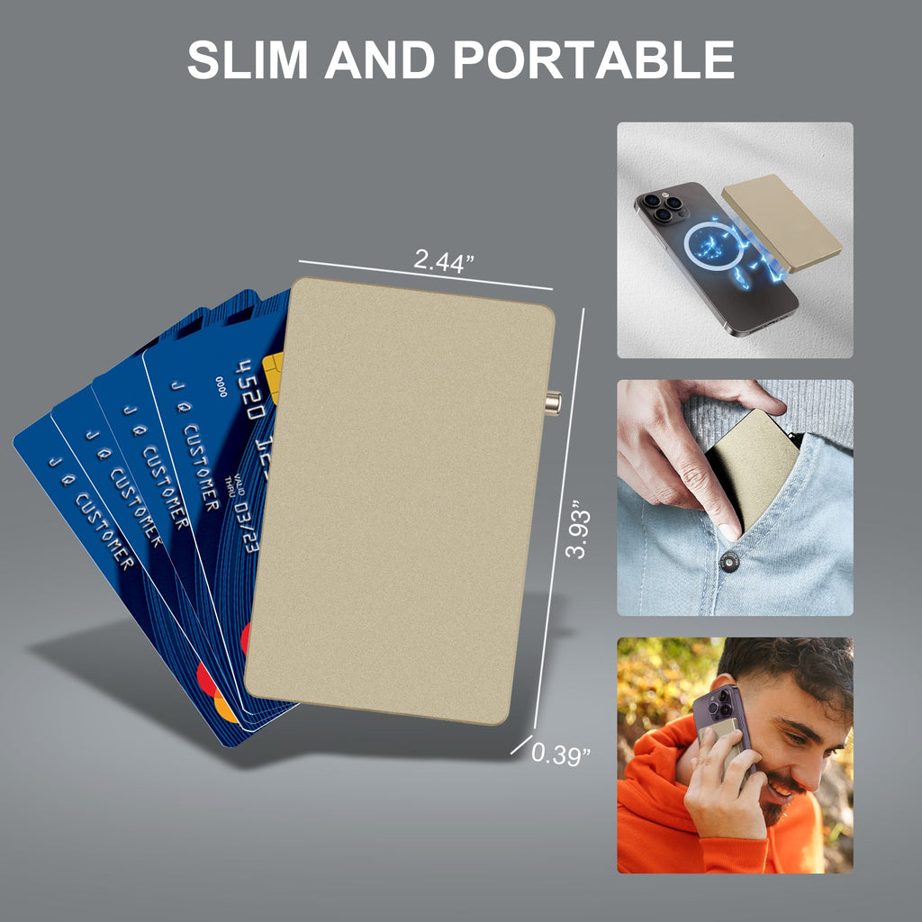 Cartera de aluminio antirrobo sultrendshop slim RFID Wallet