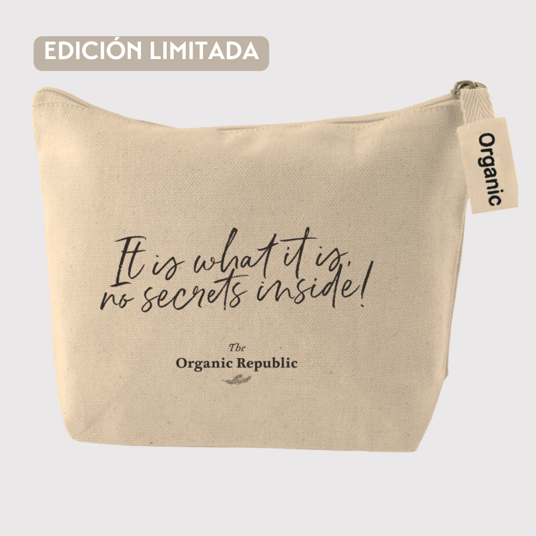 Neceser de algodón 100% orgánico
